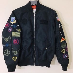 Smoke Rise Utility Bomber Jacket